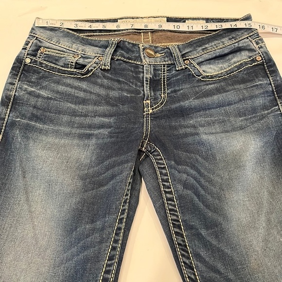 BKE Denim Sabrina Low Rise Straight Size 28R - Picture 4 of 16
